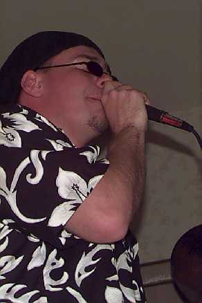 This is a picture
of Doug Remsen belting out a tune.